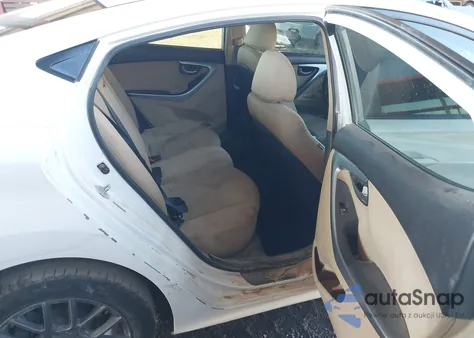 2013 Hyundai Elantra Gls z USA, uszkodzony, nr VIN 5NPDH4AE1DH246544